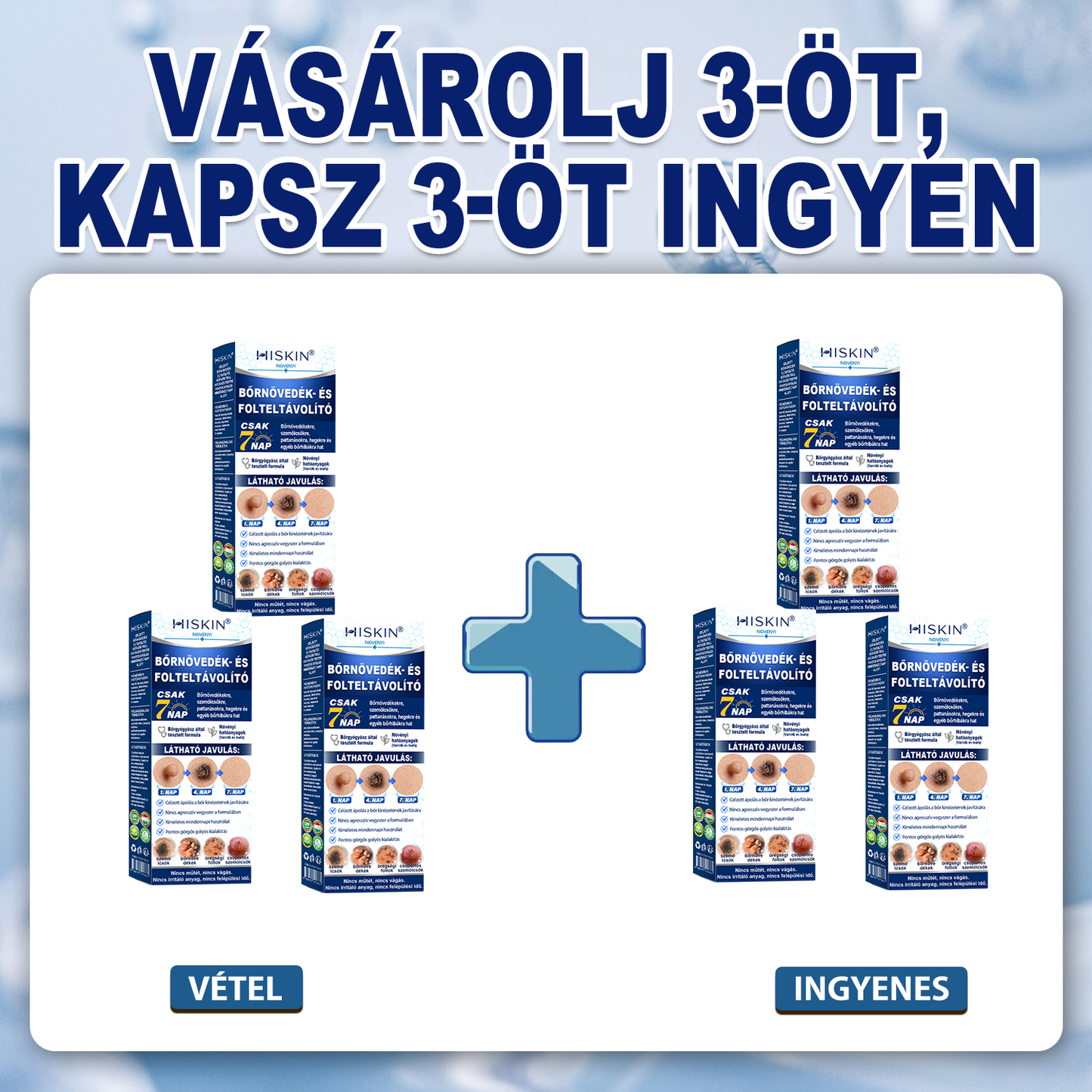 🌿𝐇𝐢𝐒𝐤𝐢𝐧® 🎁 Már csak 2 doboz maradt! A 𝐇𝐢𝐒𝐤𝐢𝐧® 🎁további 50% kedvezményt ad! Állítsd helyre a tested és az egészséged.